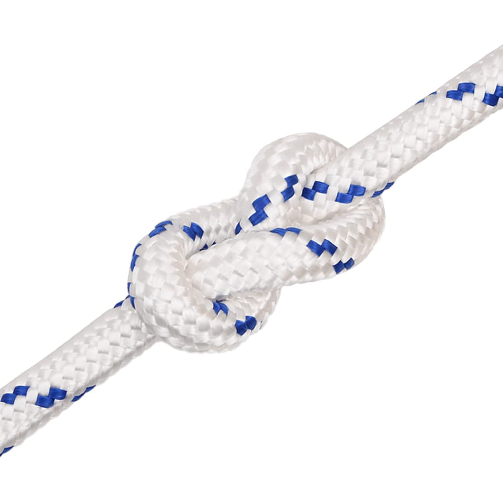 vidaXL Boat Rope White 20 mm 50 m Polypropylene