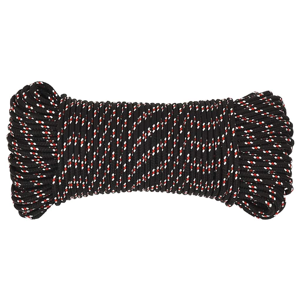 Boat Rope Black 4 mm 250 m Polypropylene