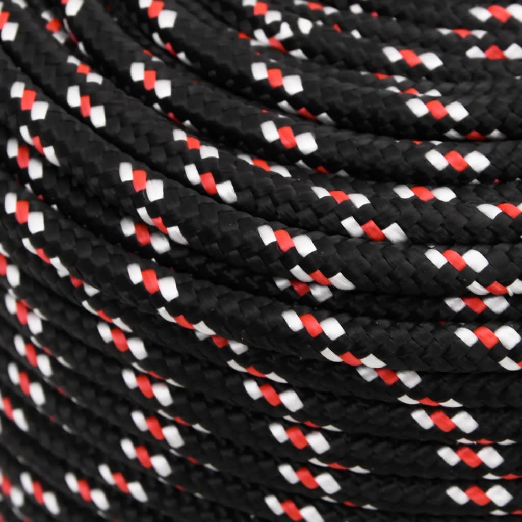 Boat Rope Black 6 mm 250 m Polypropylene