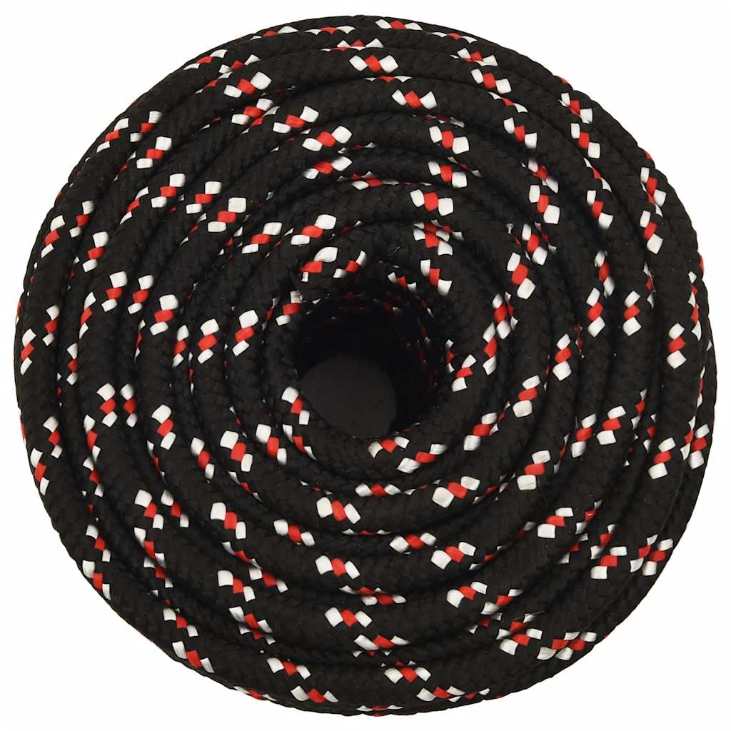 Boat Rope Black 16 mm 100 m Polypropylene