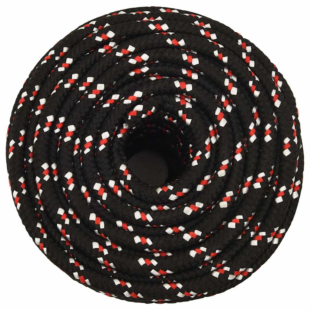 Boat Rope Black 16 mm 100 m Polypropylene