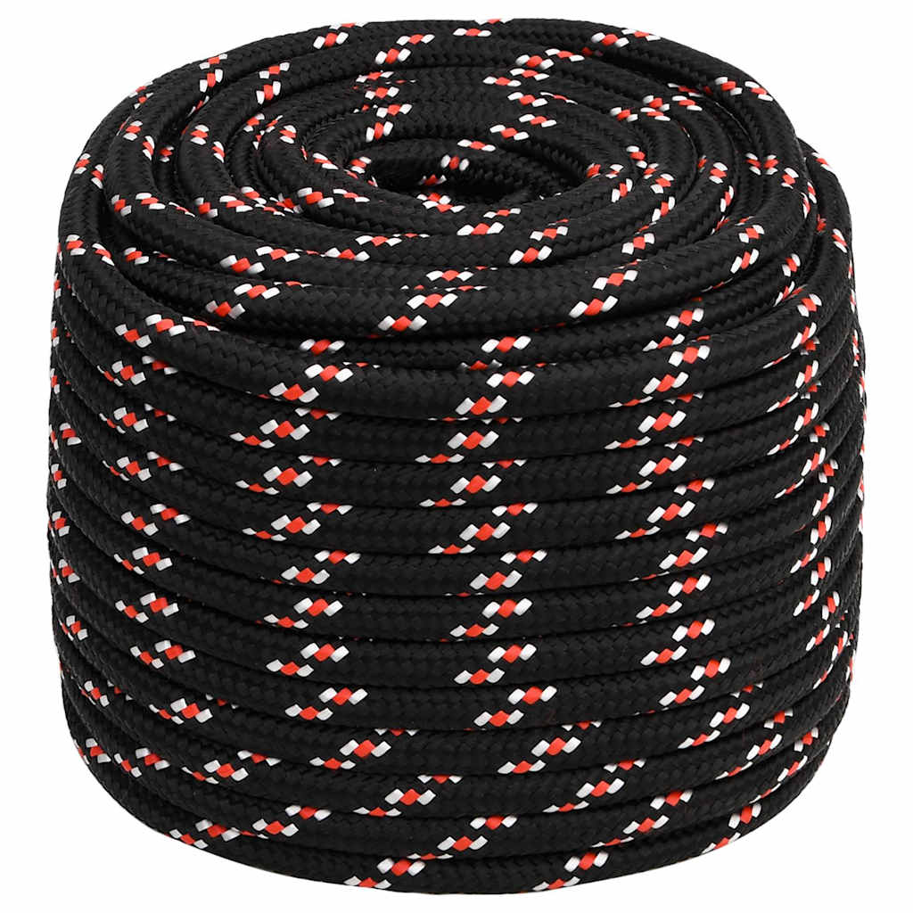 Boat Rope Black 18 mm 100 m Polypropylene