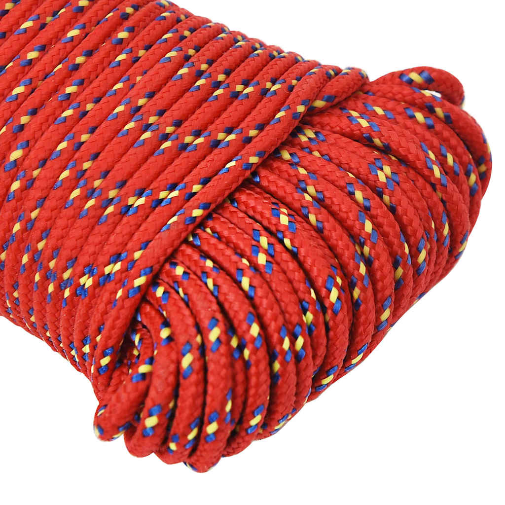 Boat Rope Red 3 mm 250 m Polypropylene