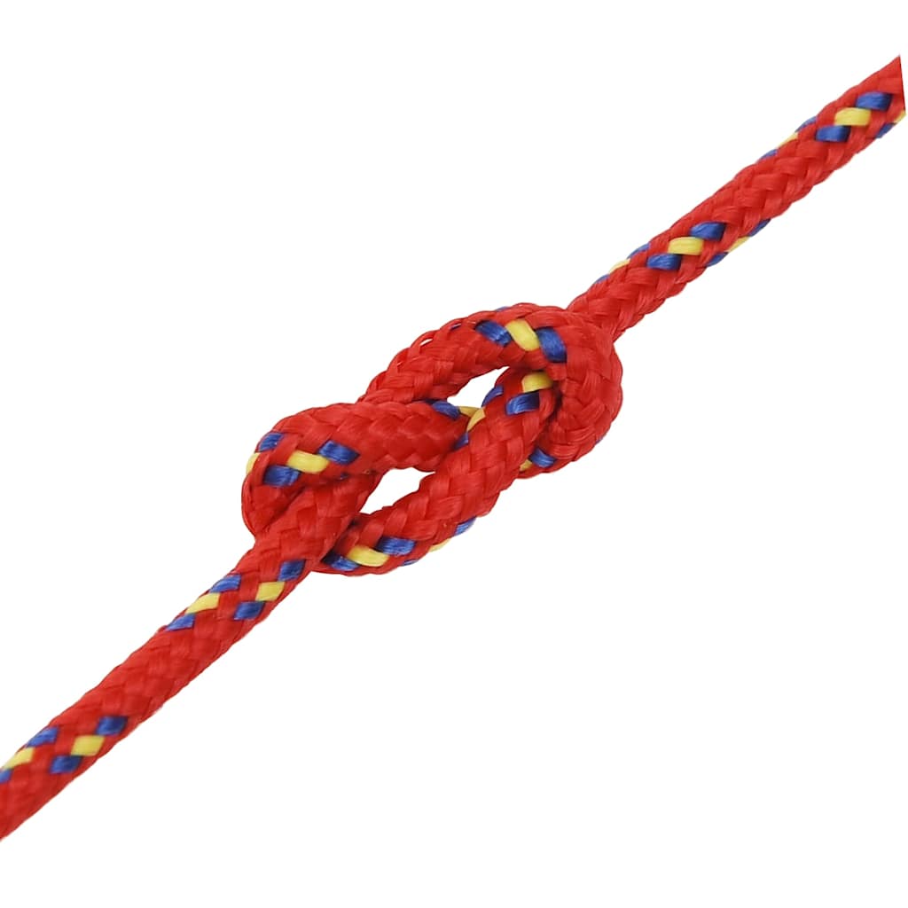 Boat Rope Red 4 mm 250 m Polypropylene