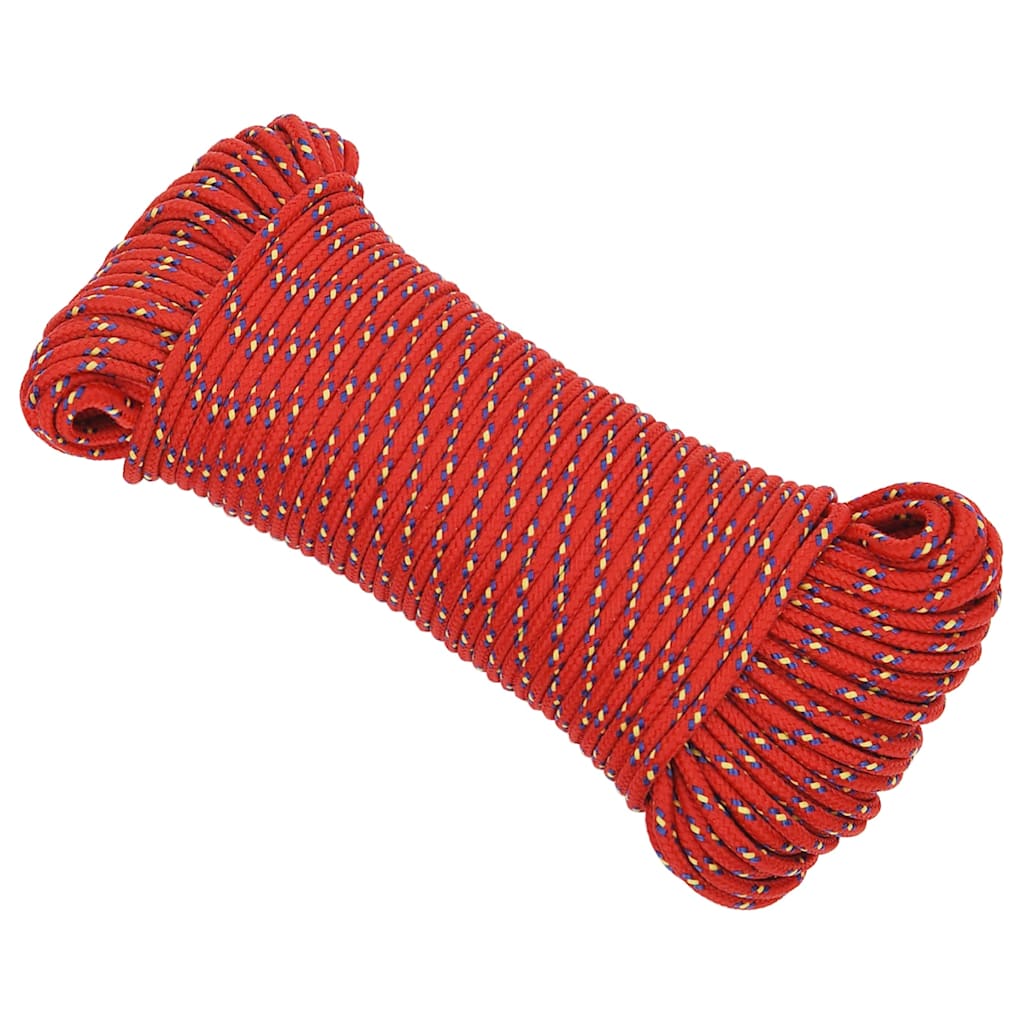 Boat Rope Red 5 mm 500 m Polypropylene
