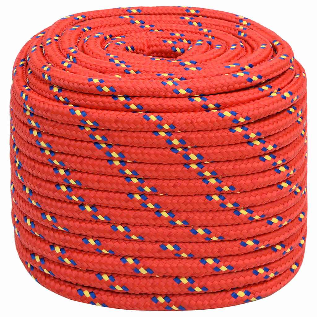 Boat Rope Red 16 mm 25 m Polypropylene
