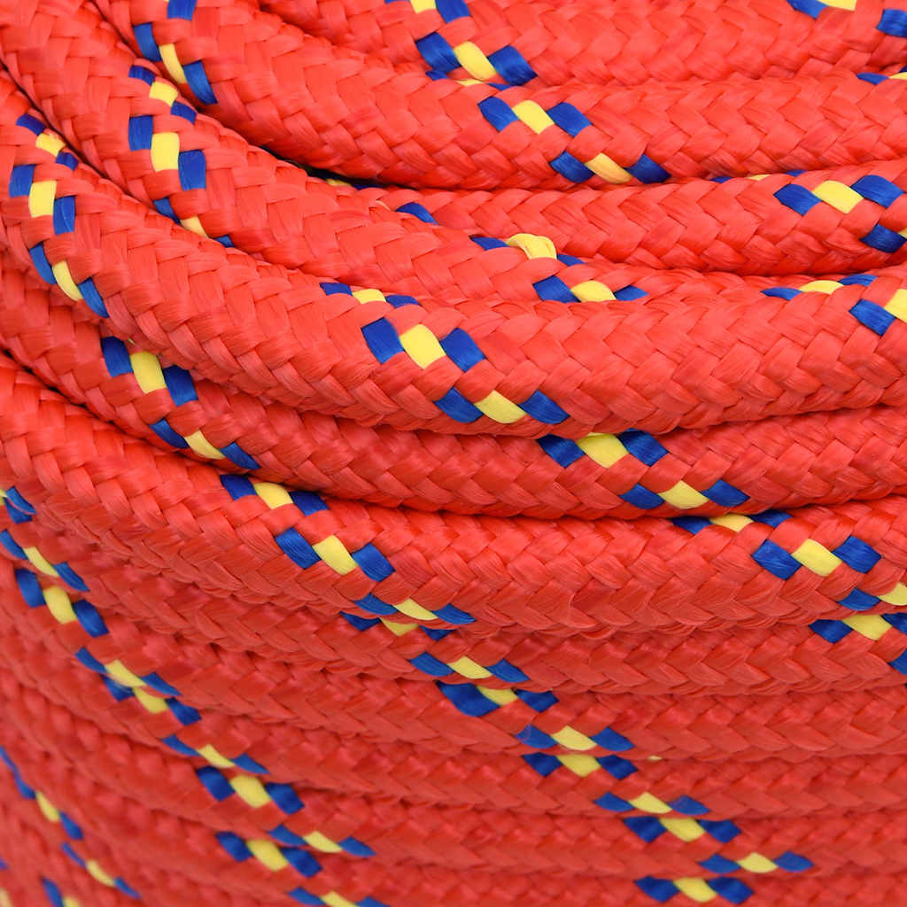 Boat Rope Red 16 mm 25 m Polypropylene