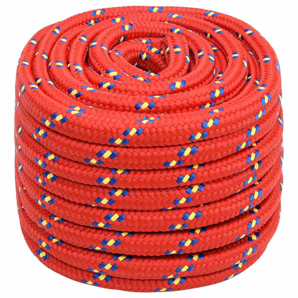 Boat Rope Red 20 mm 25 m Polypropylene