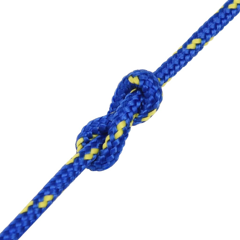 vidaXL Boat Rope Blue 3 mm 25 m Polypropylene