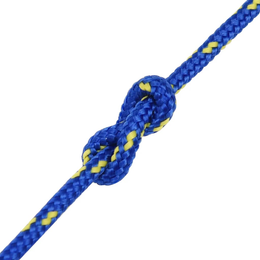 vidaXL Boat Rope Blue 5 mm 250 m Polypropylene