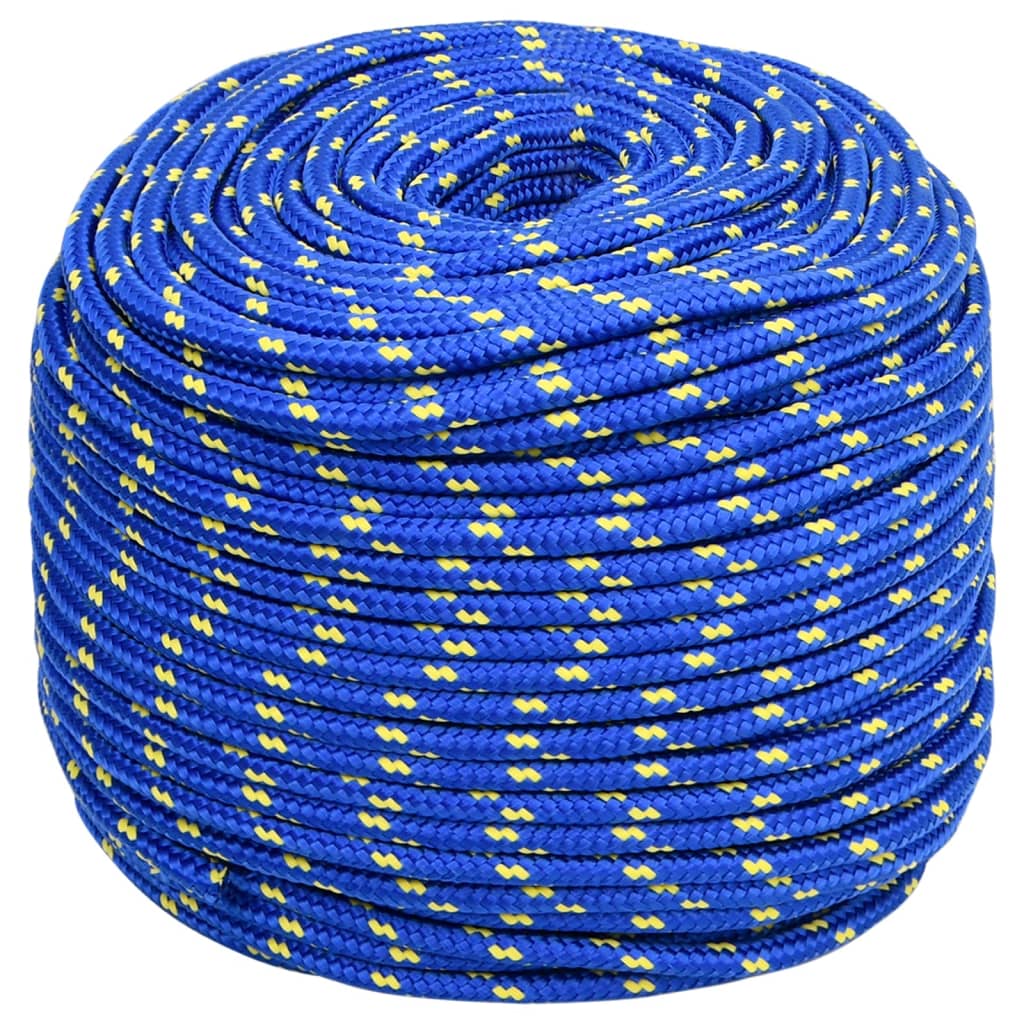 vidaXL Boat Rope Blue 6 mm 50 m Polypropylene