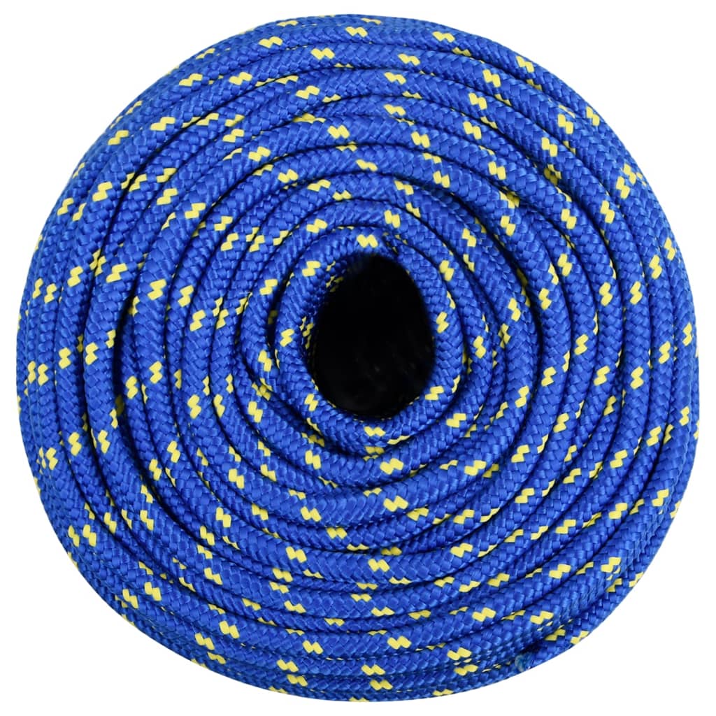 vidaXL Boat Rope Blue 6 mm 50 m Polypropylene