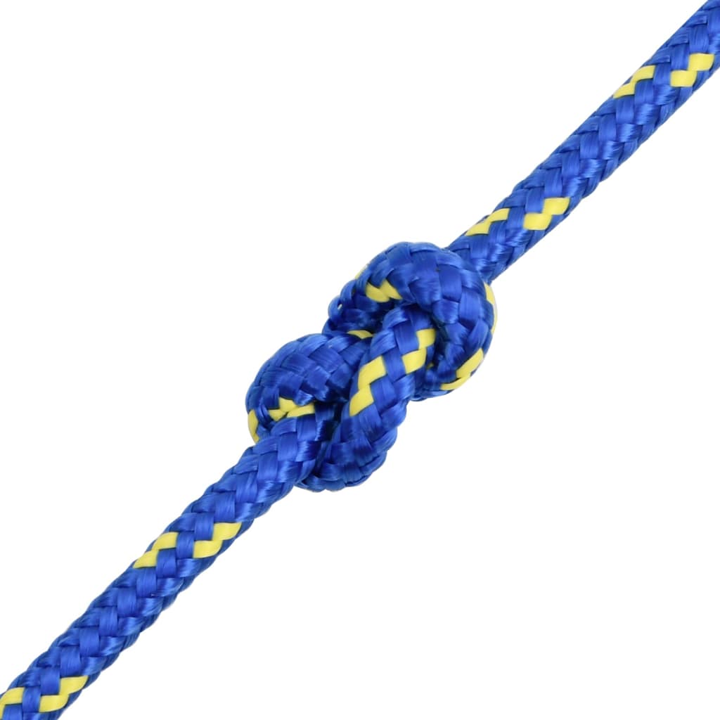 vidaXL Boat Rope Blue 6 mm 50 m Polypropylene