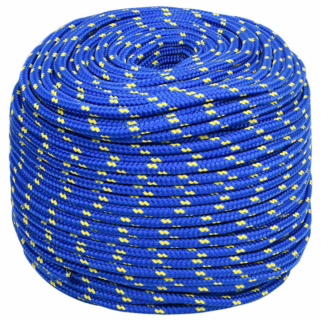 Boat Rope Blue 8 mm 250 m Polypropylene