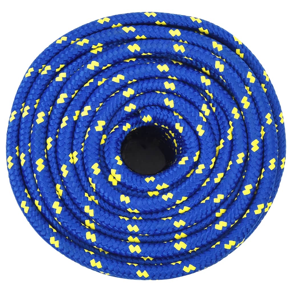 vidaXL Boat Rope Blue 12 mm 25 m Polypropylene