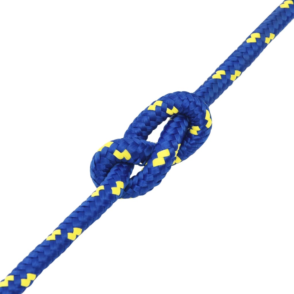 vidaXL Boat Rope Blue 12 mm 25 m Polypropylene