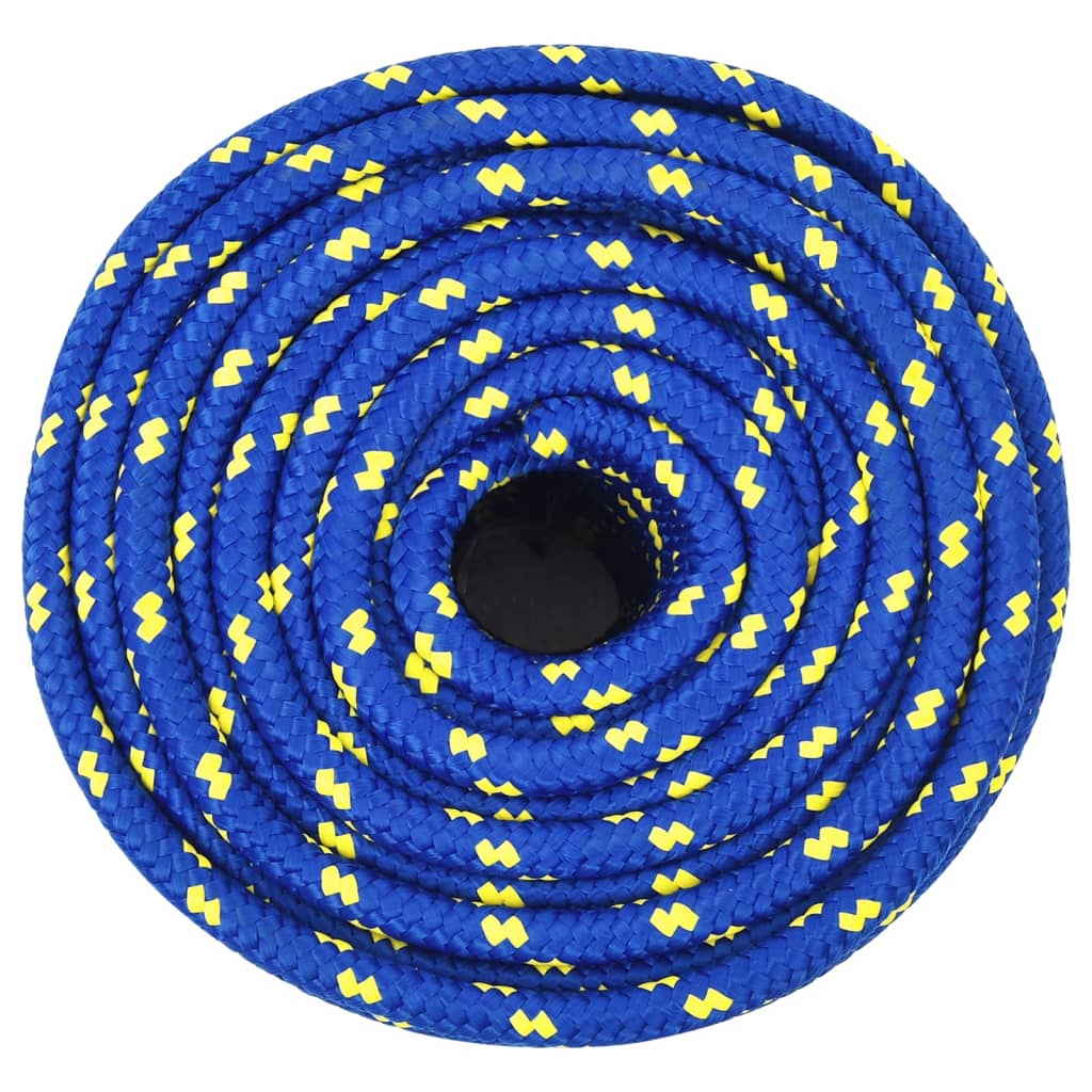 vidaXL Boat Rope Blue 14 mm 25 m Polypropylene