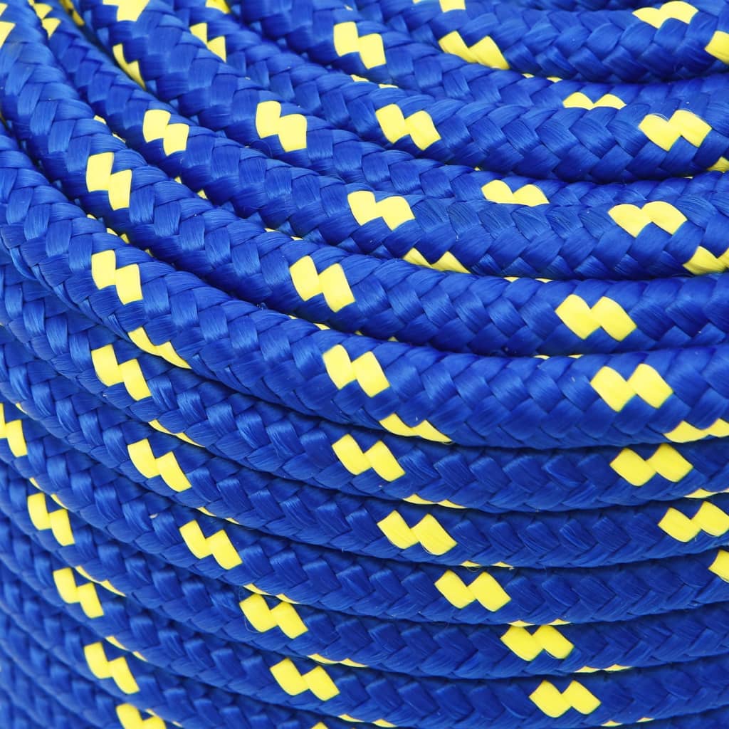 Boat Rope Blue 14 mm 100 m Polypropylene