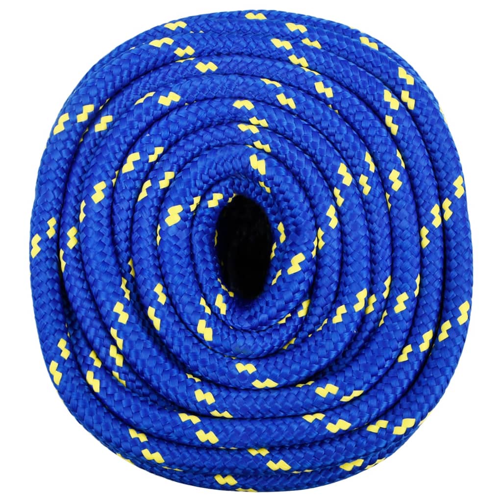 vidaXL Boat Rope Blue 16 mm 25 m Polypropylene