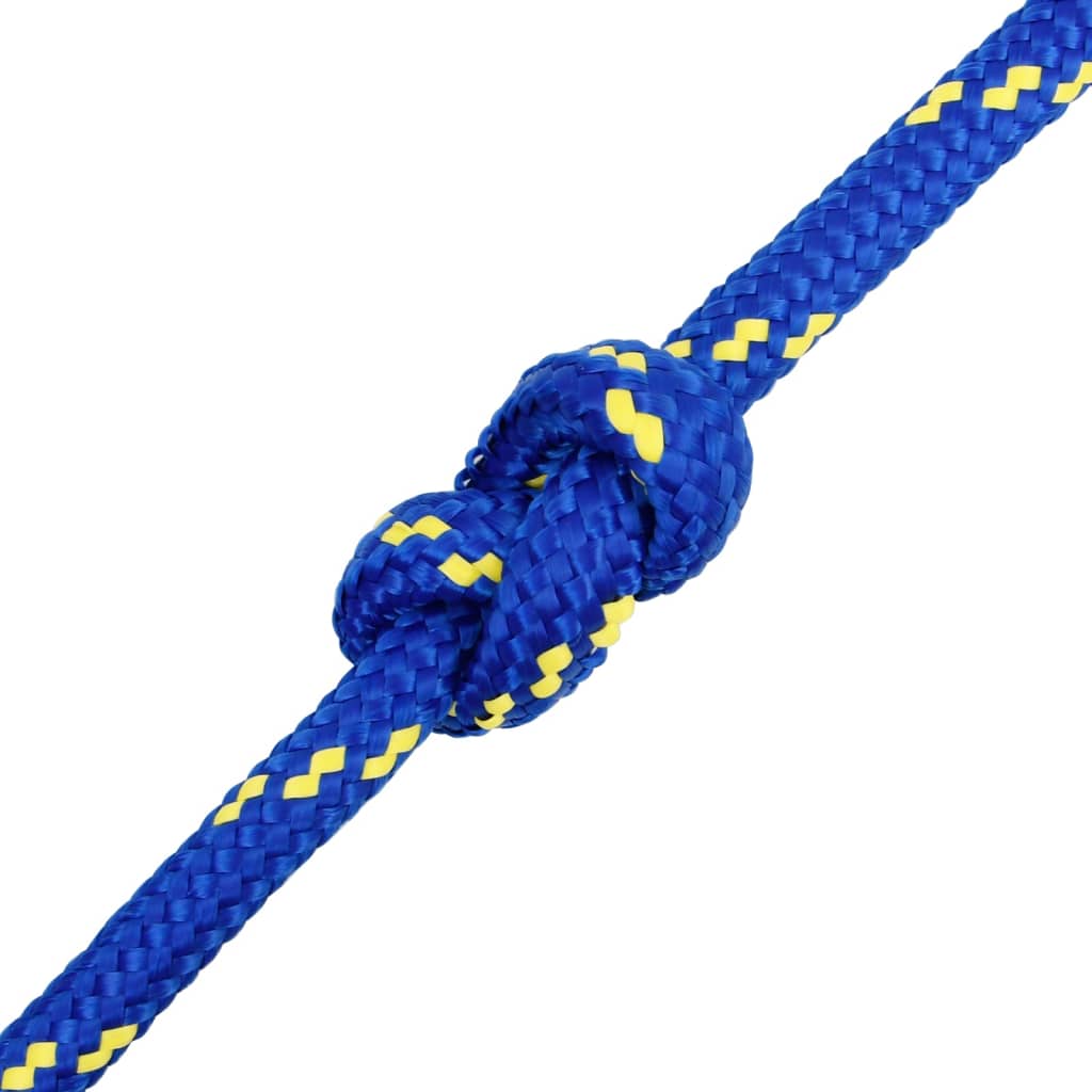 vidaXL Boat Rope Blue 16 mm 25 m Polypropylene