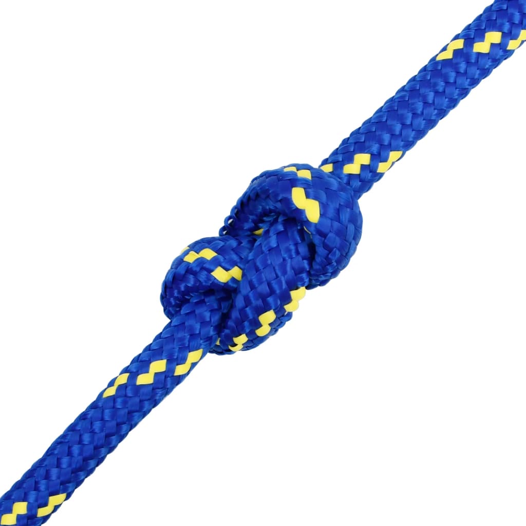 vidaXL Boat Rope Blue 18 mm 100 m Polypropylene