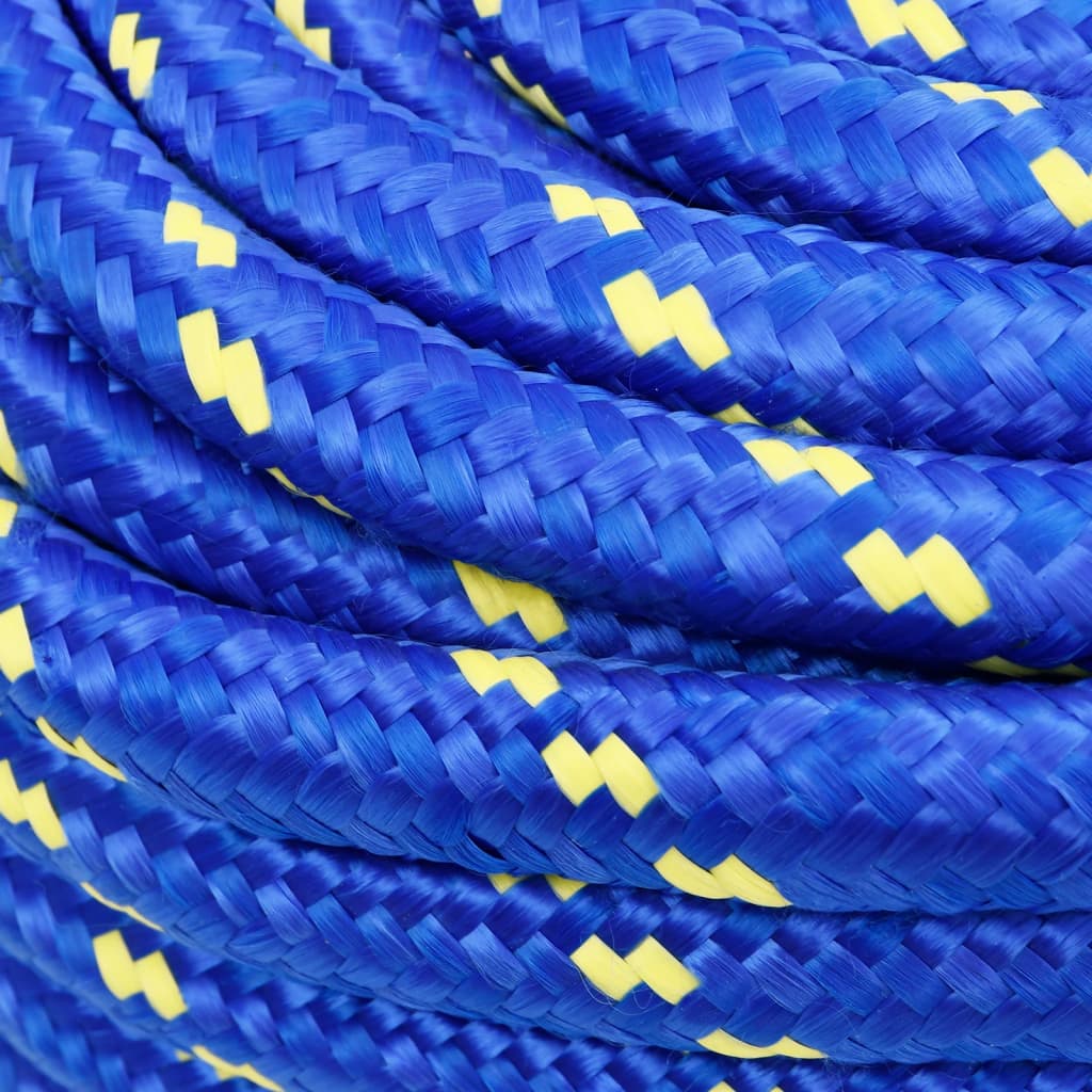 vidaXL Boat Rope Blue 20 mm 50 m Polypropylene