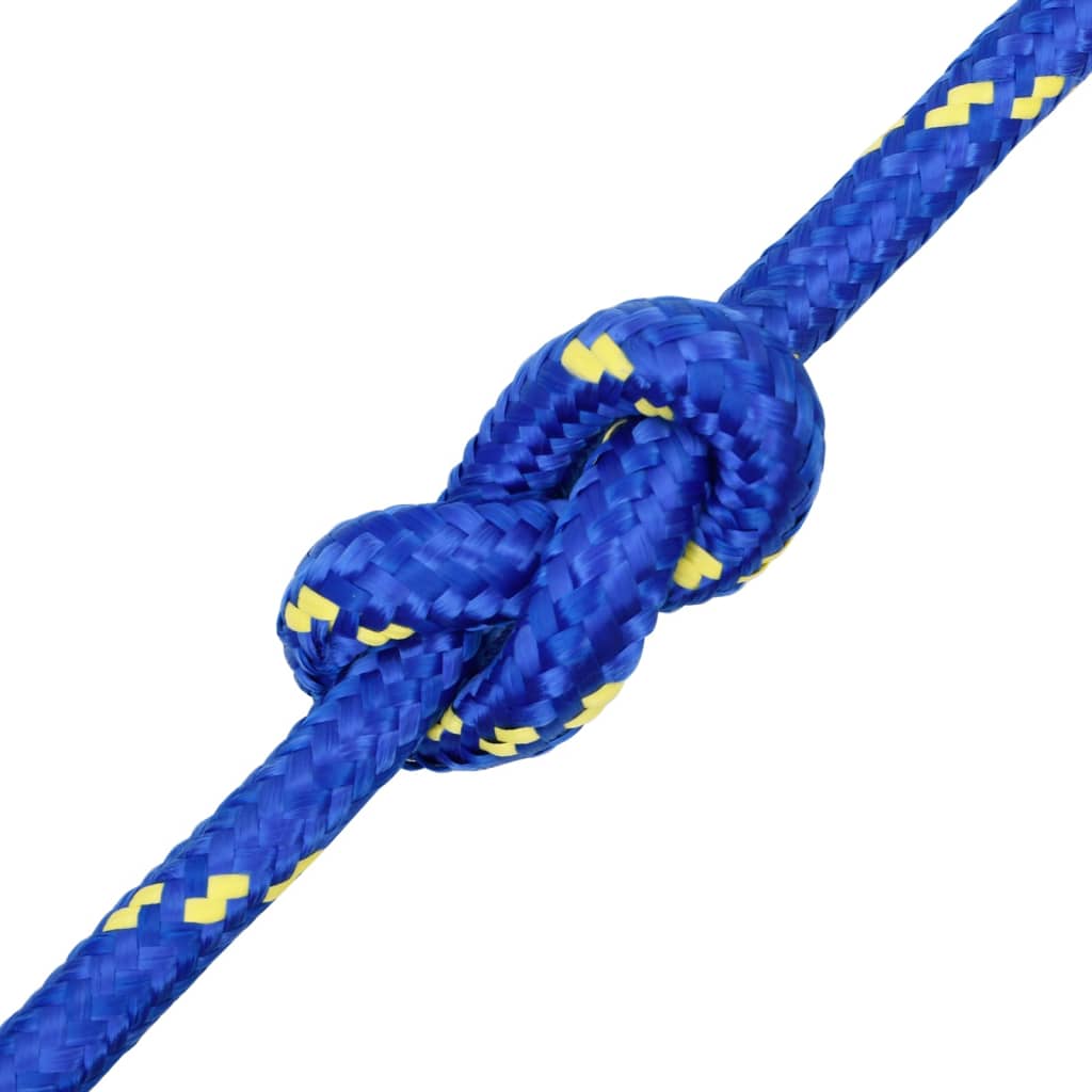 vidaXL Boat Rope Blue 20 mm 50 m Polypropylene