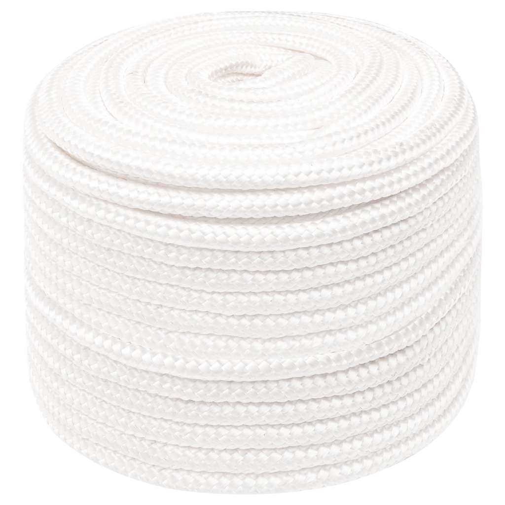 Boat Rope Full White 14 mm 250 m Polypropylene