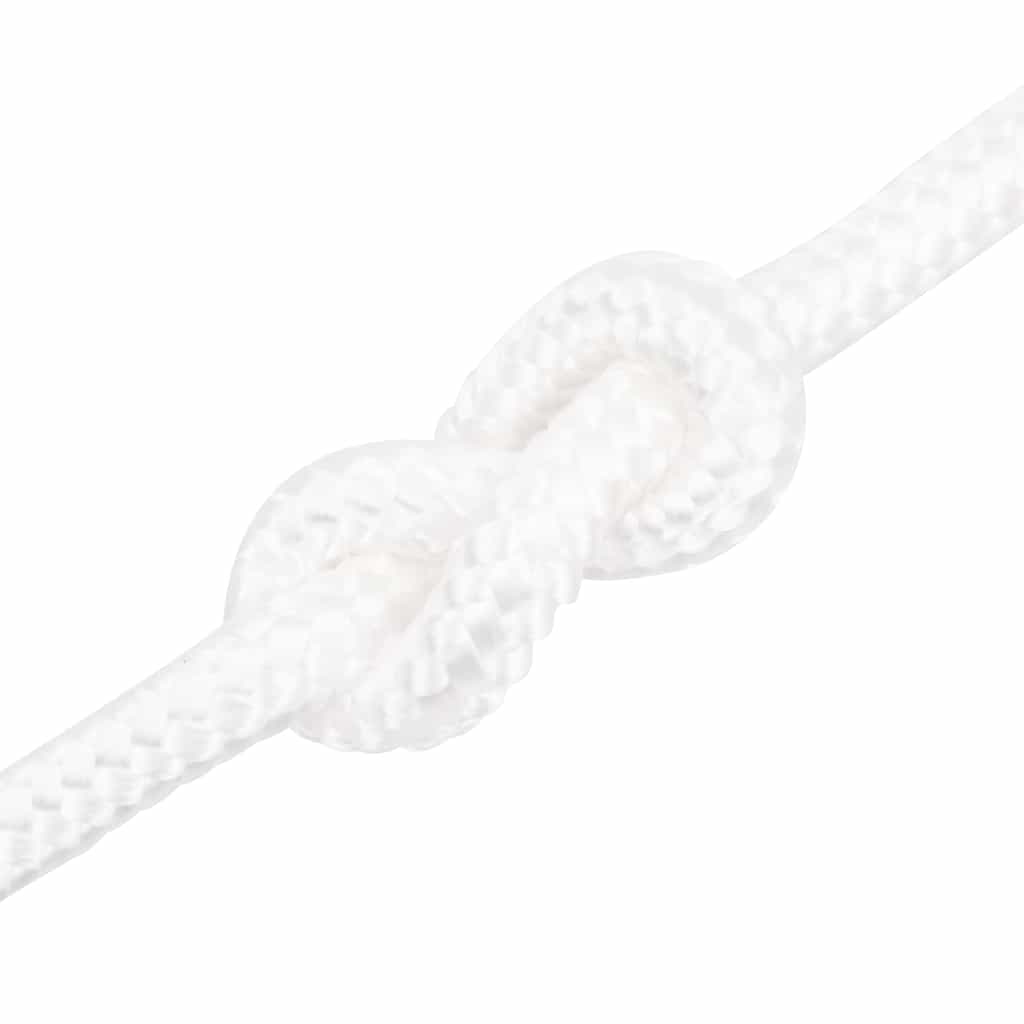 Boat Rope Full White 18 mm 50 m Polypropylene