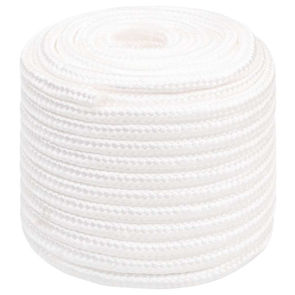 Boat Rope Full White 18 mm 100 m Polypropylene
