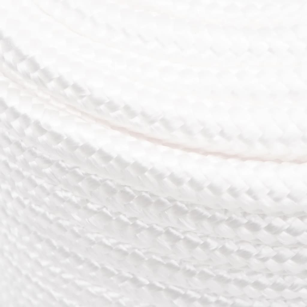 vidaXL Boat Rope Full White 18 mm 100 m Polypropylene