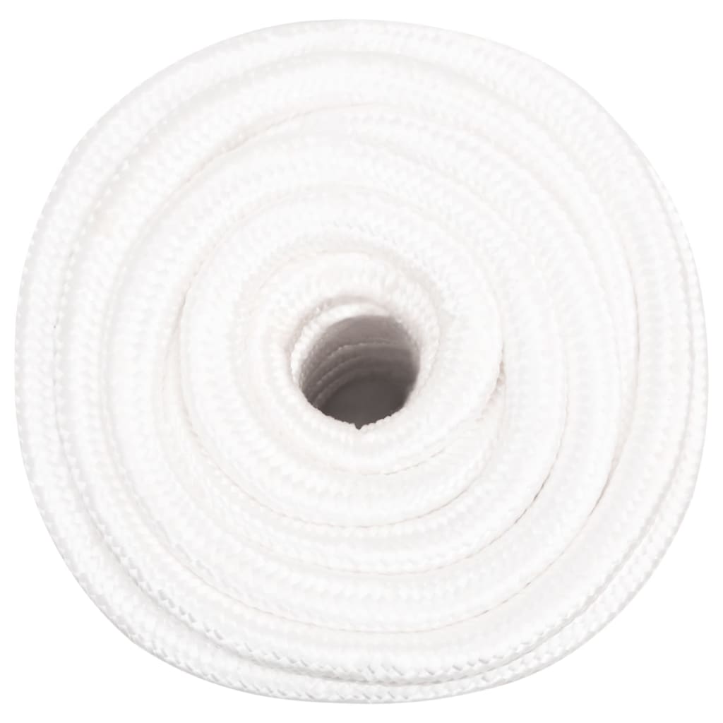 vidaXL Boat Rope Full White 20 mm 25 m Polypropylene