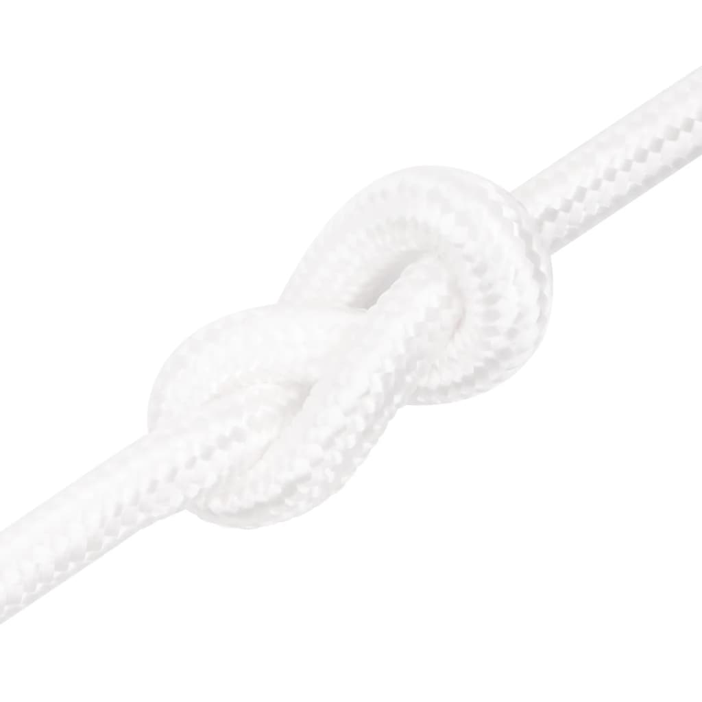 vidaXL Boat Rope Full White 20 mm 25 m Polypropylene