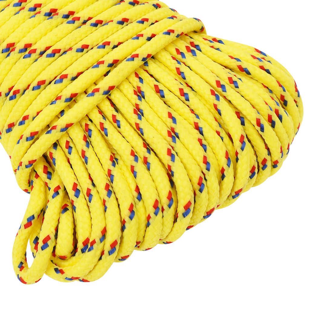 Boat Rope Yellow 3 mm 500 m Polypropylene