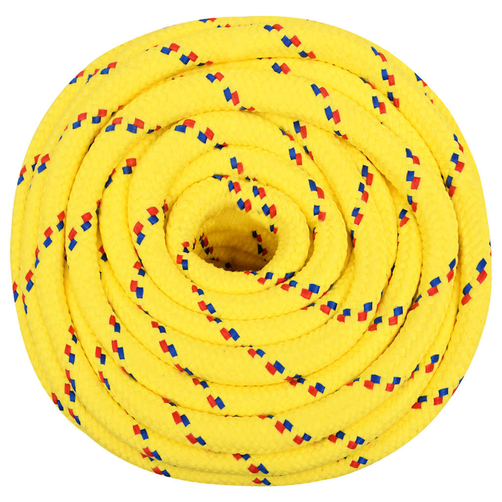 Boat Rope Yellow 16 mm 50 m Polypropylene