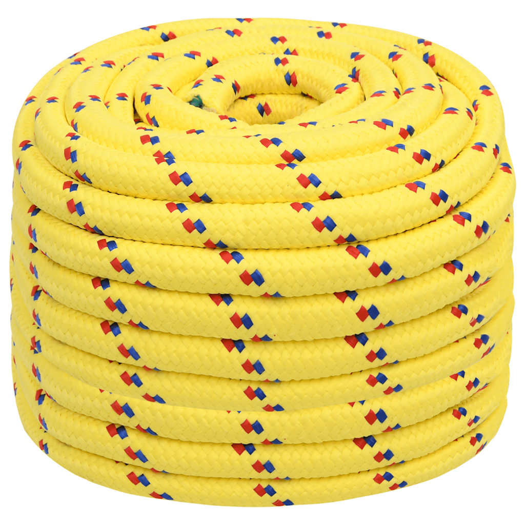 Boat Rope Yellow 20 mm 100 m Polypropylene