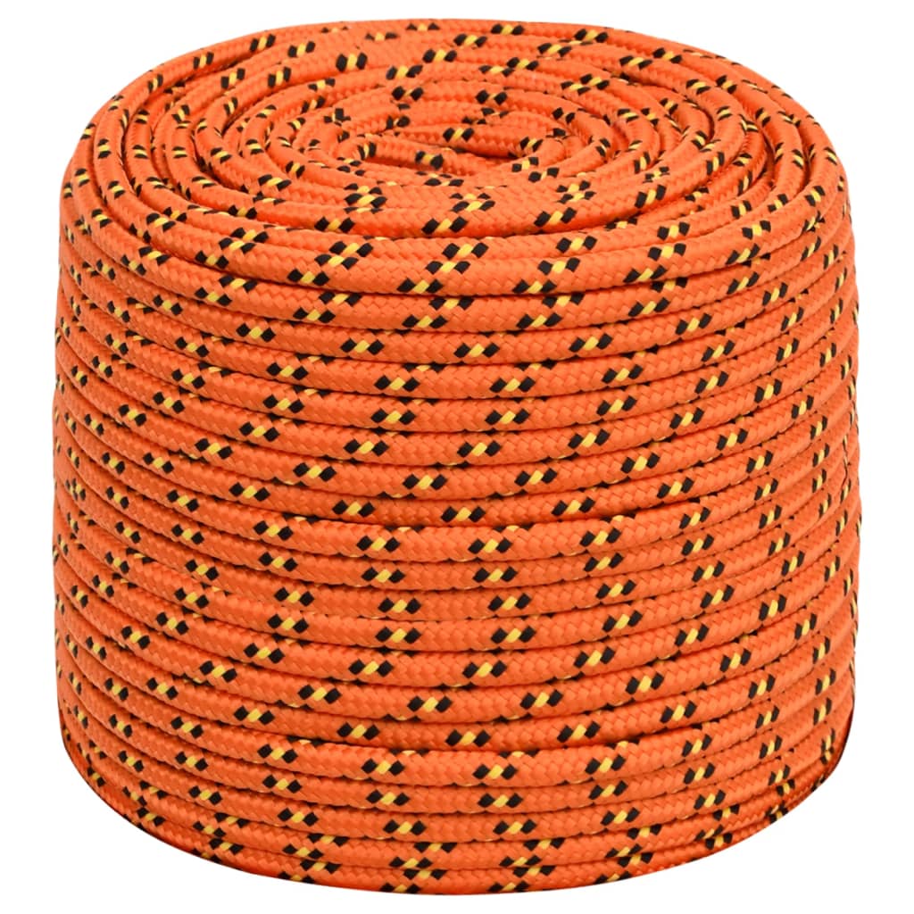 Boat Rope Orange 6 mm 250 m Polypropylene