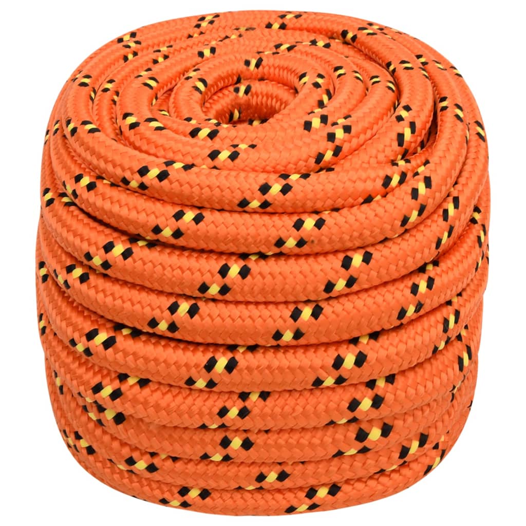 Boat Rope Orange 20 mm 25 m Polypropylene