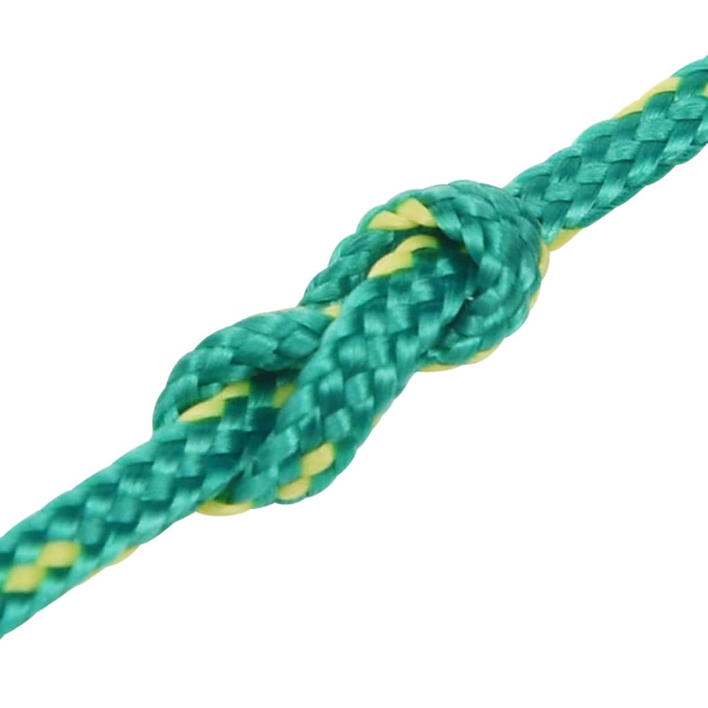 vidaXL Boat Rope Green 2 mm 25 m Polypropylene