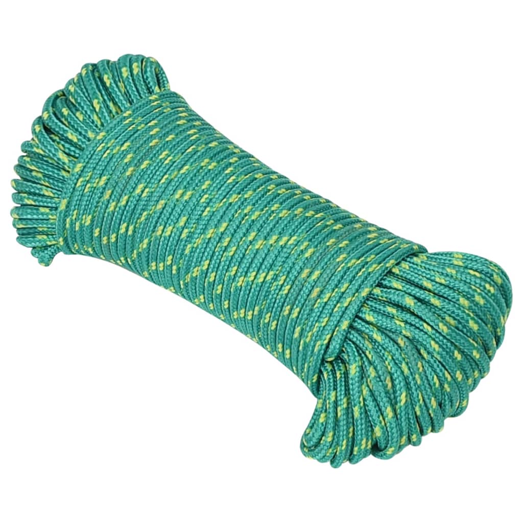 Boat Rope Green 3 mm 500 m Polypropylene