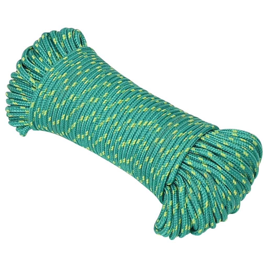 Boat Rope Green 4 mm 100 m Polypropylene