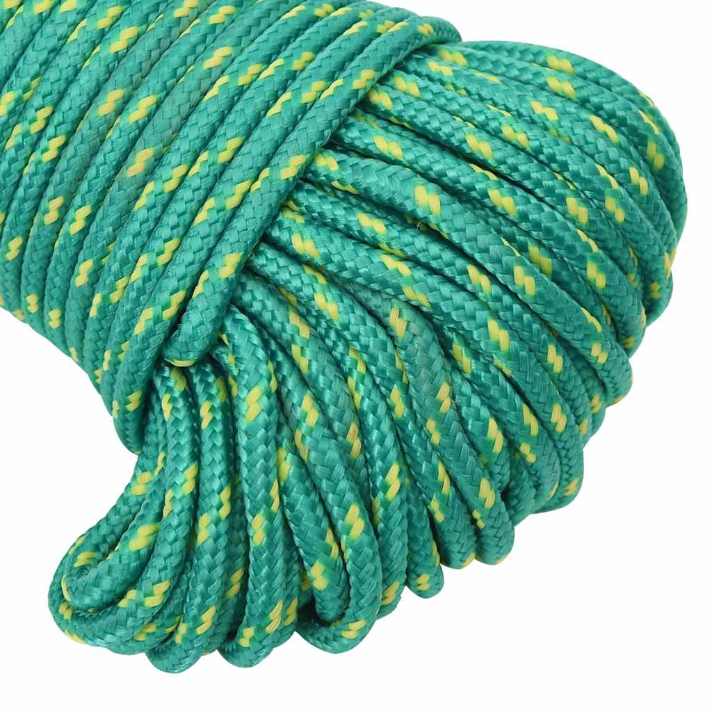 Boat Rope Green 4 mm 100 m Polypropylene