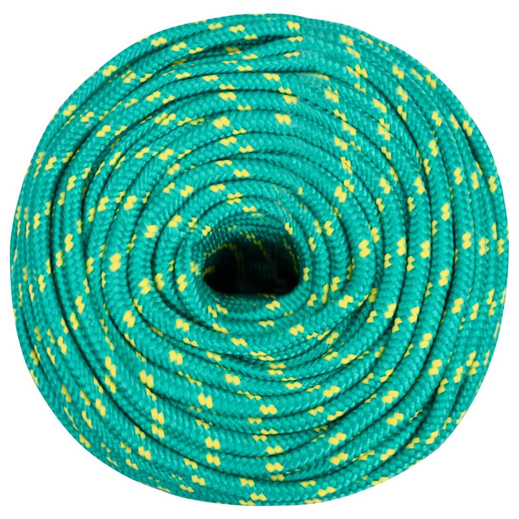 Boat Rope Green 8 mm 500 m Polypropylene