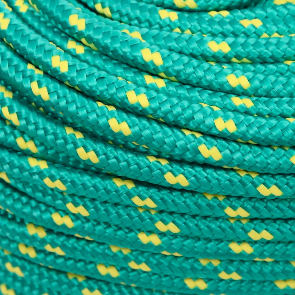 Boat Rope Green 10 mm 500 m Polypropylene