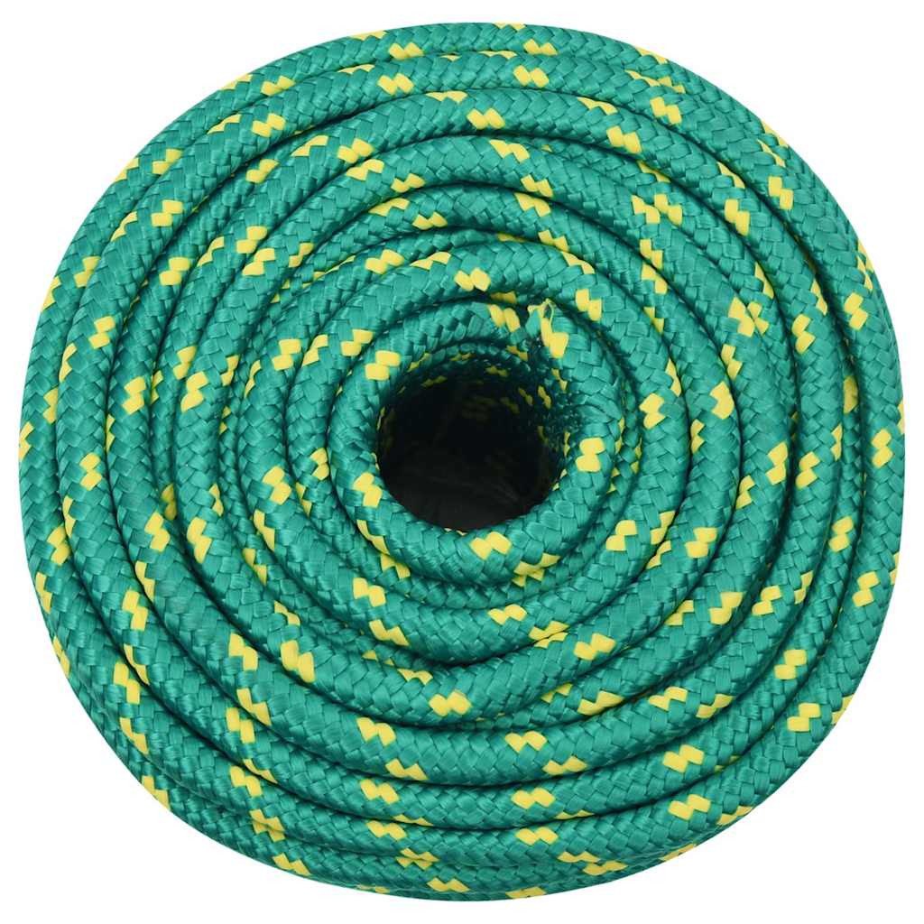 Boat Rope Green 14 mm 100 m Polypropylene