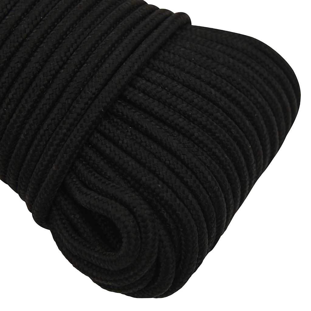 Work Rope Black 5 mm 50 m Polyester