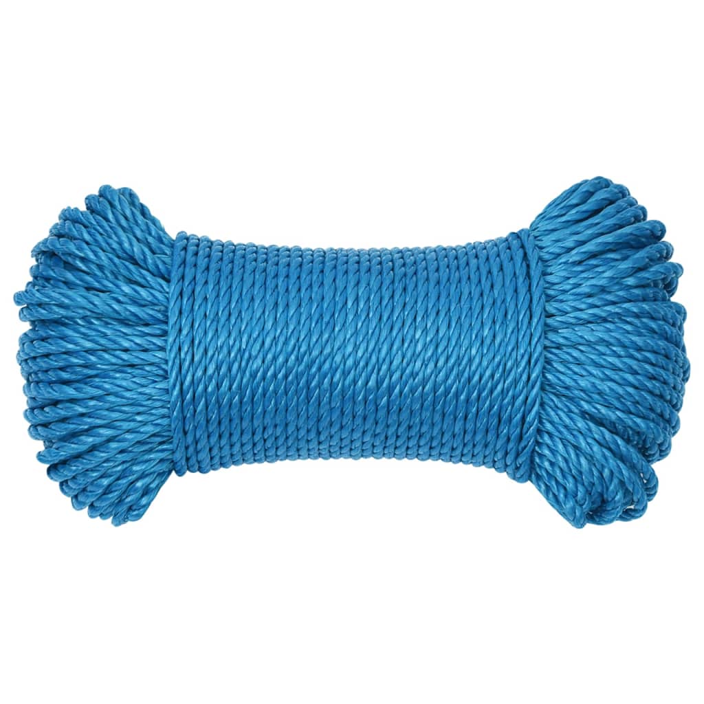 Work Rope Blue 6 mm 100 m Polypropylene