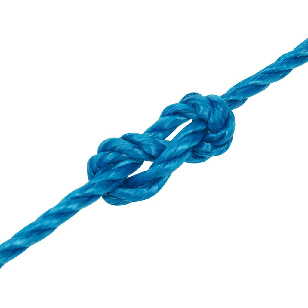 vidaXL Work Rope Blue 6 mm 250 m Polypropylene