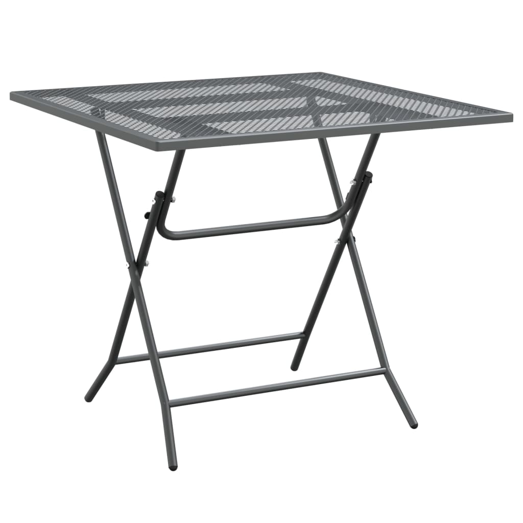 Garden Dining Set | Anthracite | Expanded metal mesh with e-coating