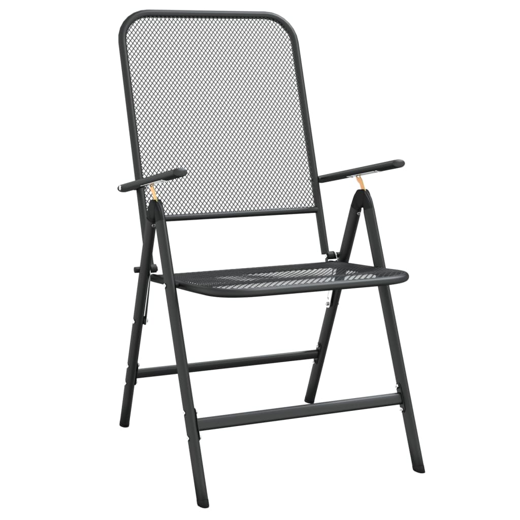 Garden Dining Set | Anthracite | Expanded metal mesh with e-coating